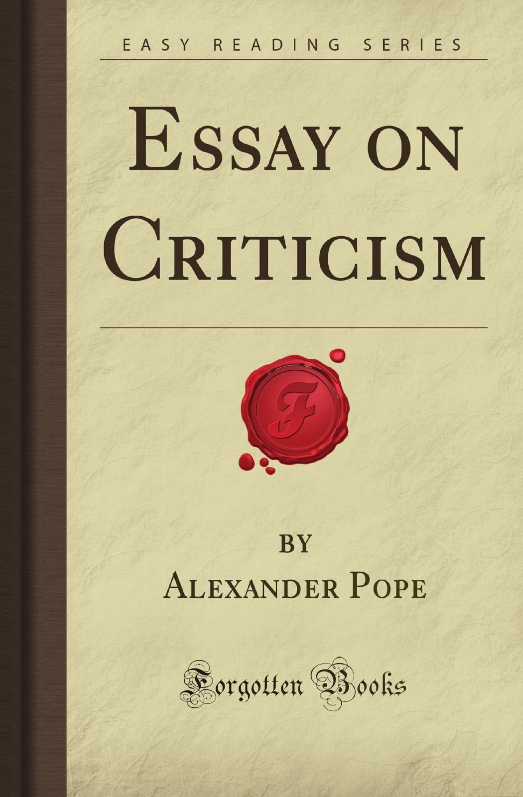 an essay on criticism litcharts